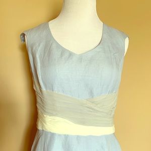 Light blue J Peterman dress 8
